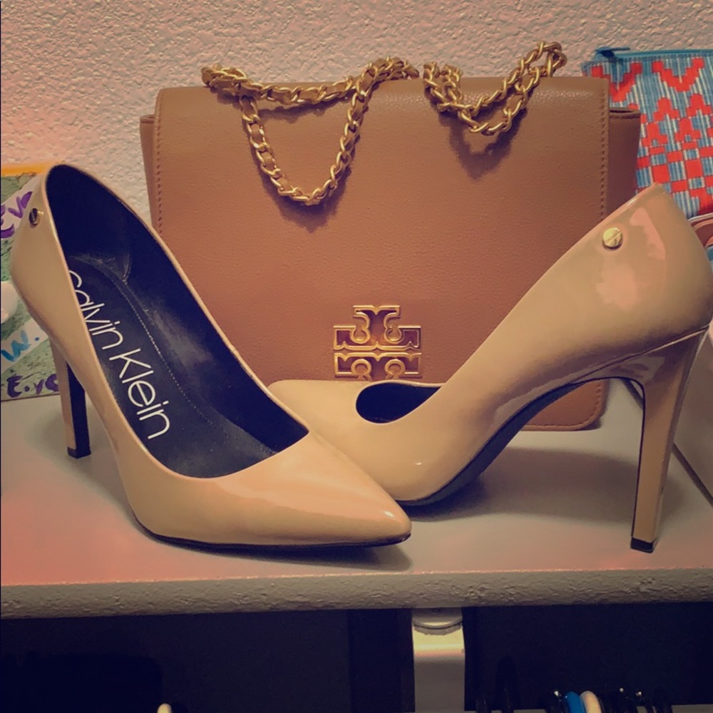 Calcine Klein nude pumps sexy